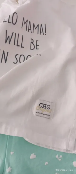 Conjunto camiseta y shorts 7/8 años