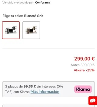 Vitrina cristal y madera gris/blanca