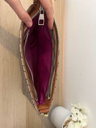 Bolso vintage Gucci monograma beige