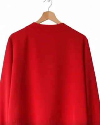 Vintage Blusa Roja Michel Bustos
