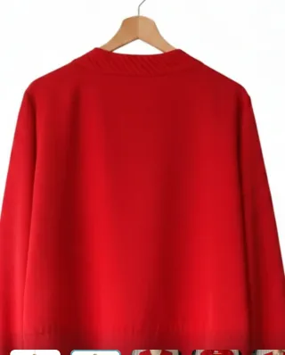 Vintage Blusa Roja Michel Bustos