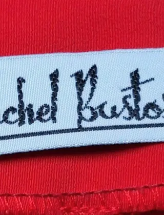 Vintage Blusa Roja Michel Bustos