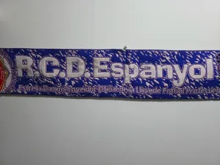 Bufanda RCD Espanyol y Estrella Damm