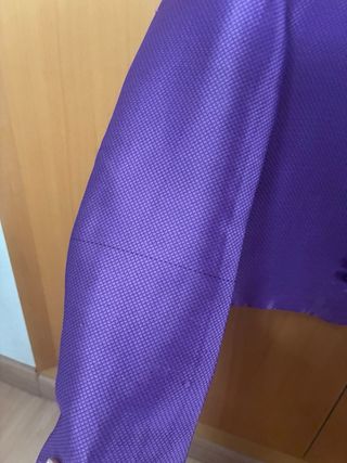 Traje Fallero Niño Segles Floral Morado
