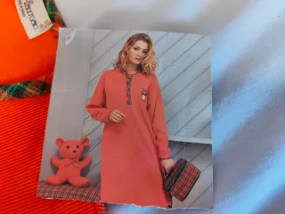 Vestido/Camisón Naranja Honey