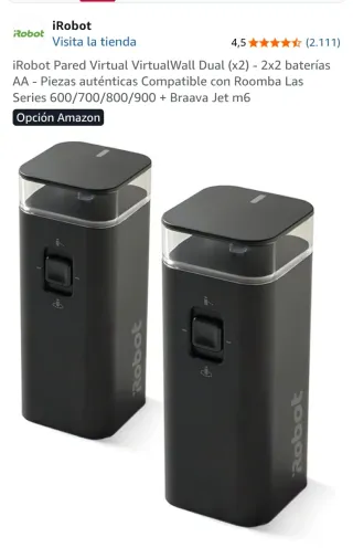 2 Barreras Virtuales Roomba