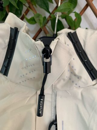 Chaqueta Crema Entretiempo Mujer Talla M