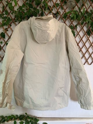 Chaqueta Crema Entretiempo Mujer Talla M