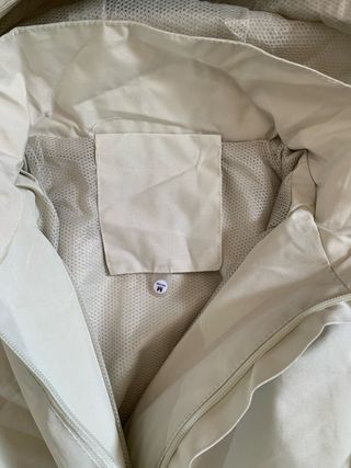 Chaqueta Crema Entretiempo Mujer Talla M