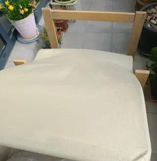 Silla Ikea Poang Madera Beige