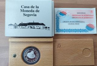 Moneda Plata 500 Pesetas Casa de la Moneda Segovia