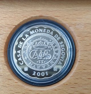 Moneda Plata 500 Pesetas Casa de la Moneda Segovia