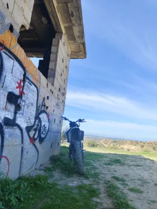 Yamaha YZ 250 Motocross Azul/Blanco