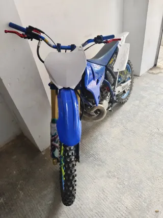 Yamaha YZ 250 Motocross Azul/Blanco