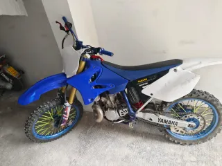 Yamaha YZ 250 Motocross Azul/Blanco