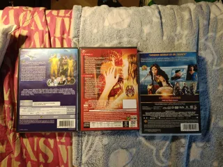 Lote 3 DVD: Spiderman, Wonder Woman, Guardianes