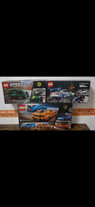 Lego Speed Champions Coches (3 Cajas)