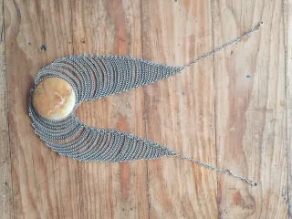 Collar cadena con piedra