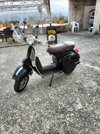Sella Vespa PX Marrone
