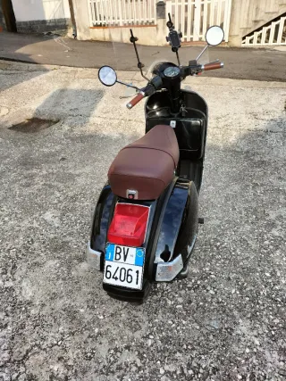 Sella Vespa PX Marrone