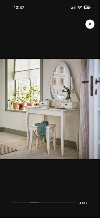 Tocador IKEA HEMNES Blanco.