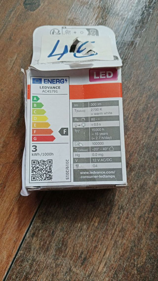 Lâmpada LED OSRAM GY6.35 2.6W 12V
