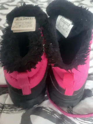 Botas senderismo mujer morado/negro