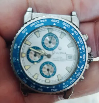 Reloj Bulova Cronógrafo Vintage 90s