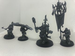 Grimaldus y séquito Warhammer 40k