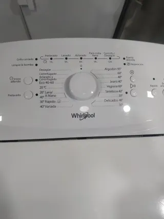 Lavadora Whirlpool Carga Superior 6kg 1200rpm