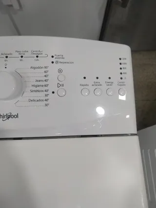Lavadora Whirlpool Carga Superior 6kg 1200rpm