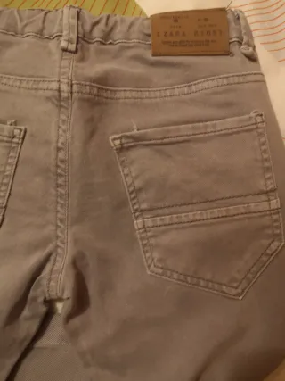 Vaqueros grises niño