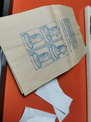 20 Bolsas Filtro Aspiradora Bidón DeLonghi