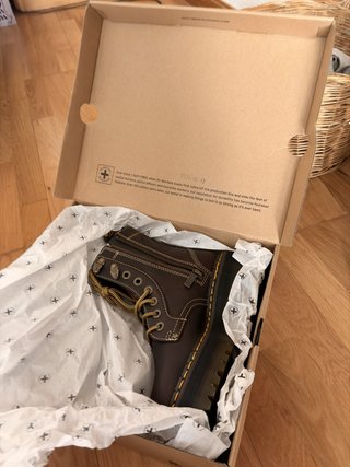 Botas Dr. Martens Jadon Crazy Horse Marrones