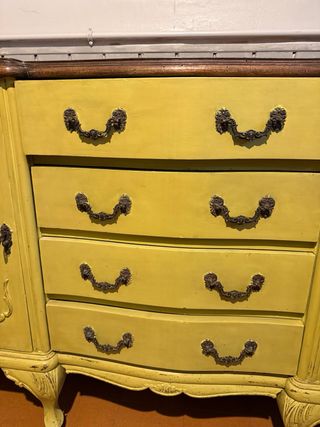 Mueble cajonero vintage madera