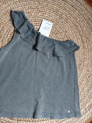 Top Brownie con volantes