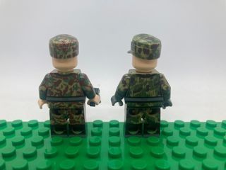 Minifiguras 2GM tripulantes Panzer alemanes