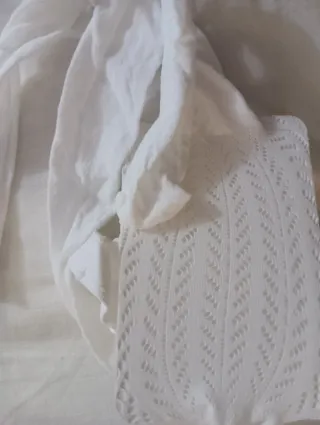 Collant Fallera Espiga Bianco 3-12 anni