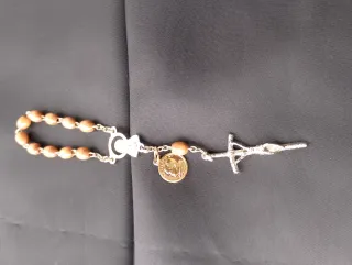 Rosario vintage piccolo con crocefisso