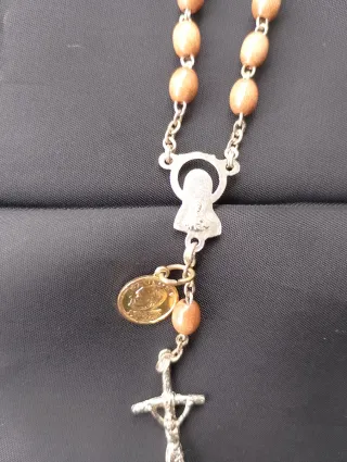 Rosario vintage piccolo con crocefisso