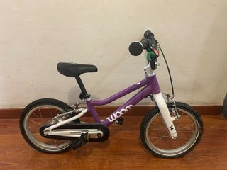Bicicleta Woom 2 Morada 14 Niños 3-5 Años