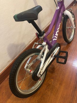 Bicicleta Woom 2 Morada 14 Niños 3-5 Años