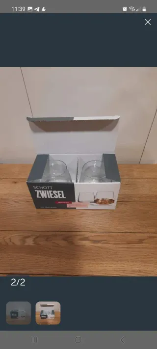 Schott Zwiesel Vasos Whisky Cristal (2 uds)