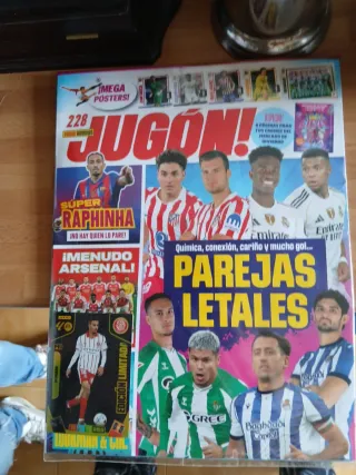 Revista Jugón 228 (solo revista + adrenalyn)