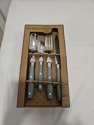 Cubertería Lou Laguiole 24 Piezas