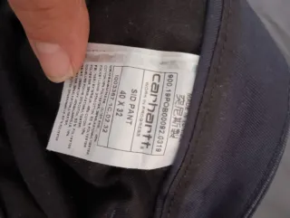 Pantalones Carhartt Negros