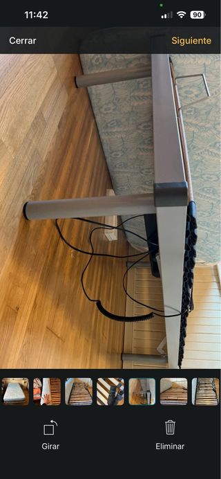 Cama articulada eléctrica individual