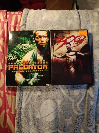 Lote 2 DVD: 300 y Predator