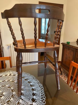 Silla Antigua Madera