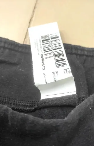 Decathlon Shorts Deportivos Negros Talla S